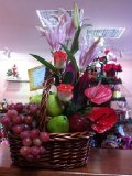 Fruit and Flowers Basket