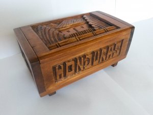 Wooden Carved Box - HONDURAS